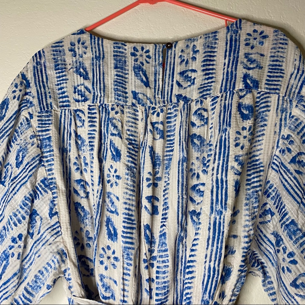 FREE PEOPLE printed Put A Ring On It romper S - Picture 13 of 15